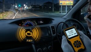 エンジン警告灯の点滅とガタガタへの対処法