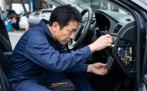 シガーソケットが反応しない原因と特定