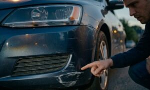 バンパー下の傷は気にしない？放置の危険性